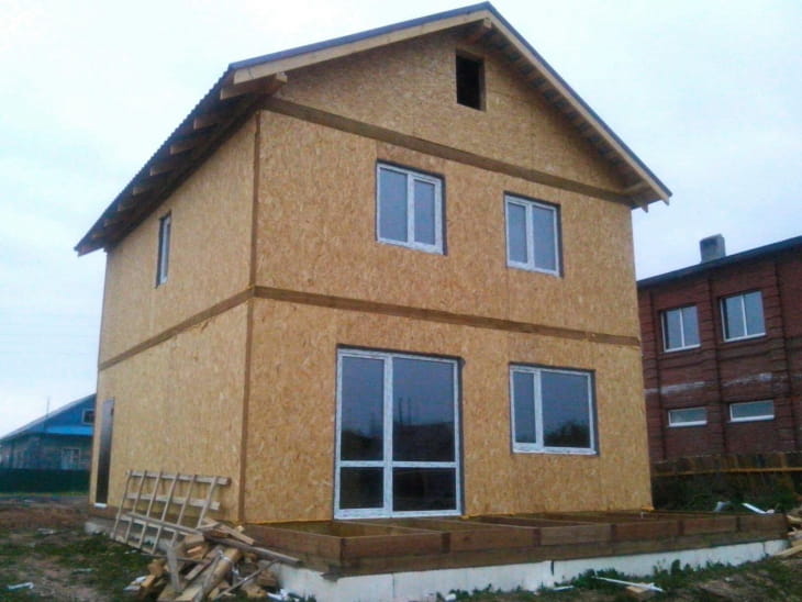 Проект Д-134 - Одноэтажные дома из СИП панелей в г.Кирове